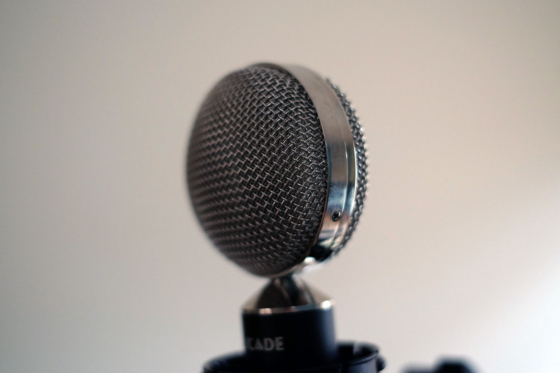 A Cascade Fathead microphone in close detail